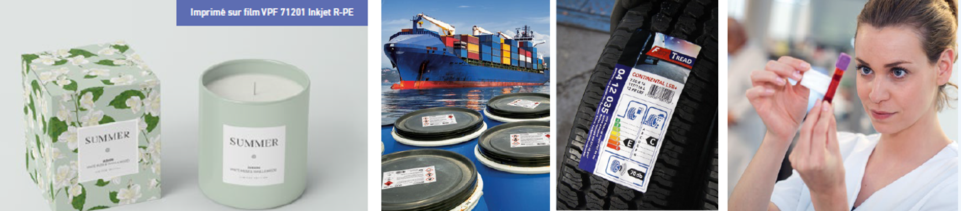 Complexes Adhsifs pour Impression Jet d'Encre Base Aqueuse
