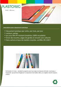 Intercalaires numriques - Rheno