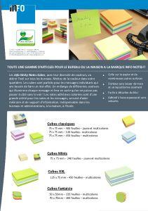 Cubes de notes repositionnables - Rheno