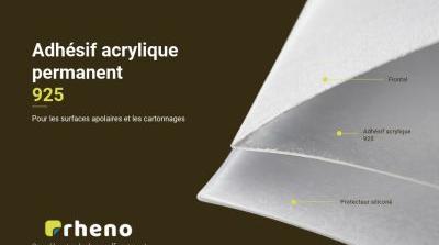 Adh�sif Acrylique 925 pour Surfaces Apolaires et Cartonnages