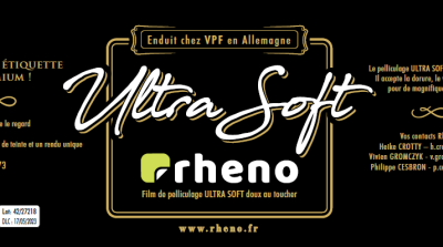 Pelliculage Soft Touch ULTRA SOFT d'Etiquettes Elgantes