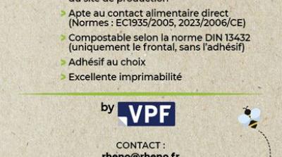 Grasspaper une tiquette cologique  base d'herbe 