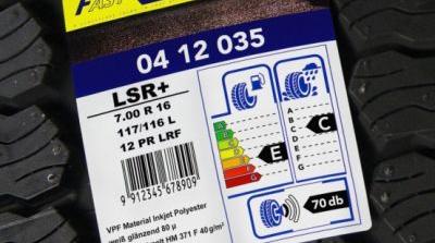 Etiquettes de pneus papier 87 pour impression jet d'encre